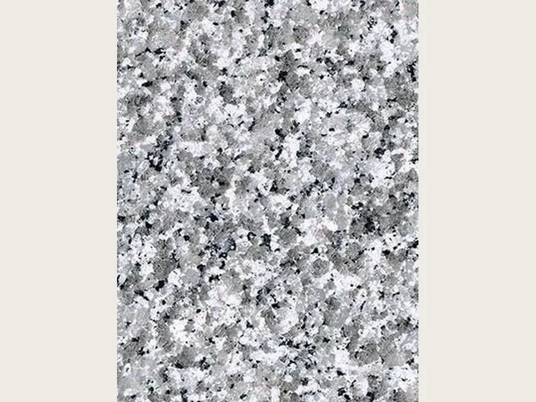 Placa de granito gris Sardo Grigio: gris claro sal y pimienta de grano medio con pulido brillante