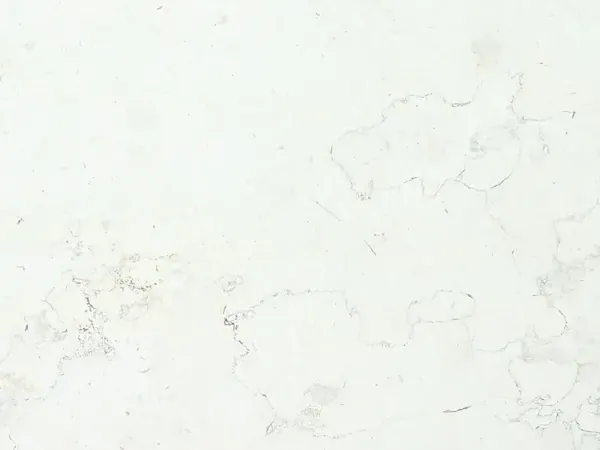 Placa de Mármol Pearl White: fondo blanco casi liso con trazos grises muy tenues